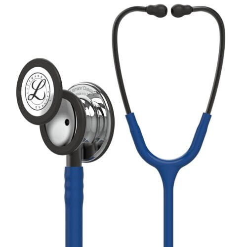 Littmann Classic III Stethoscope Navy Blue with Mirror Finish