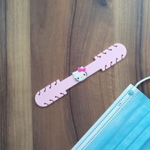 Hello Kitty Pink Elastic Mask Holder