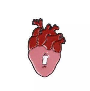 Switch Your Heart Enamel Pin