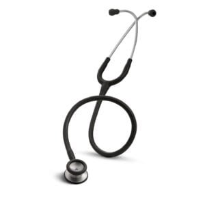 Littmann Classic II Pediatric Stethoscope Black with Steel Finish Full